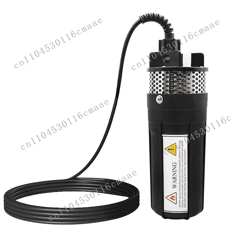 24V 6LPM Electric Diaphragm High Pressure Submersible Pump 100ft Max Depth of Dive, Stainless Steel OEM Agricultural