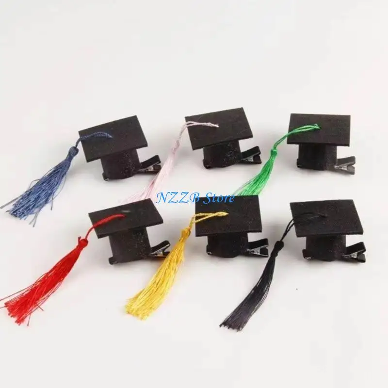 

T21F Fashionable Doctor Hat Hair Clip Fashionable Doctor Hat Hair Clip Comfortable and Secure Grip Barrette Ornament