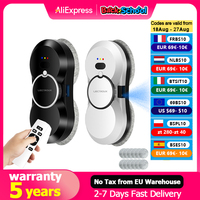 Robot Window Vacuum Cleaner Liectroux HCR10,Water Spraying,Ultrathin Window Cleaning Robot Vacuum,Home Wall Glass Cleaning Robot