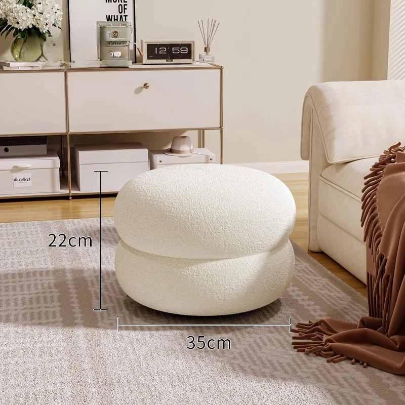 Modern minimalist stool elegant luxury comfortable interior Bedroom stool cute creativity taburete dormitorio Designer Furniture