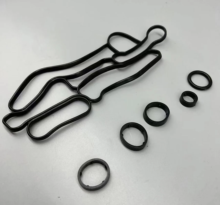 1Set Engine Oil Cooler Gasket LR040738.LR061969.LR013149 For Land Rover Range Rover Velar Sport Discovery LR4