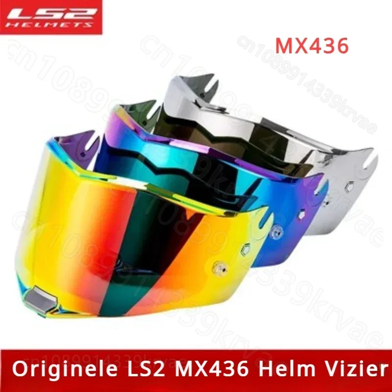 Originele LS2 MX436 Helm Vizier Clear Pinlock Anti-Fog Patchábikt Voor LS2 Pioneer Evo Helm Lens Противотуманная пленка capacete ls2