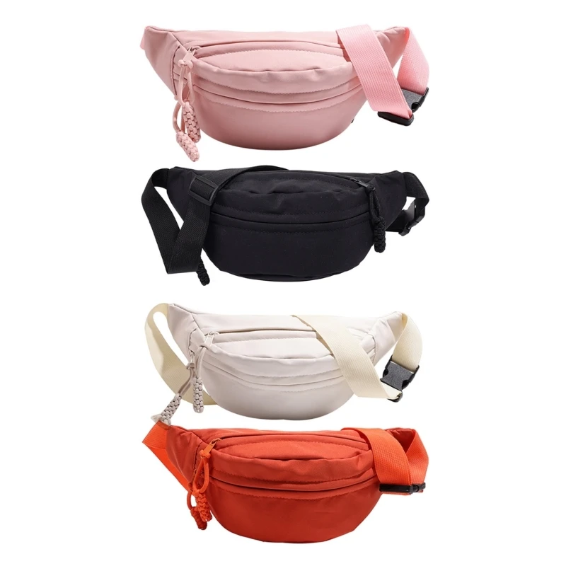 

Versatile Nylon Shoulder Bag with Multiple Compartments Adjustable Strap Crossbody Bag Lightweight for Organized Storage