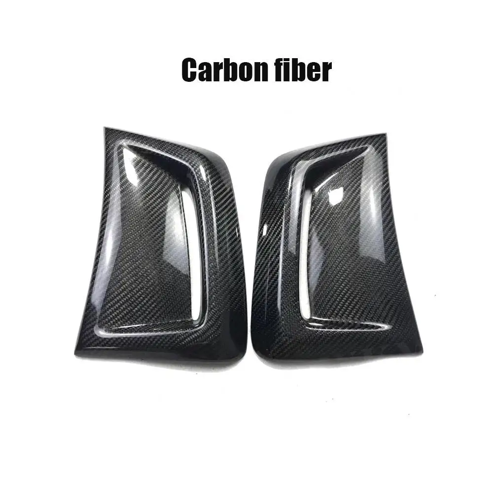 Carbon Fiber Front Bumper Side Air Vents for Mercedes Benz W204 C63 AMG 2012-2014 FRP Car Fenders Vents Panels Trims Covers