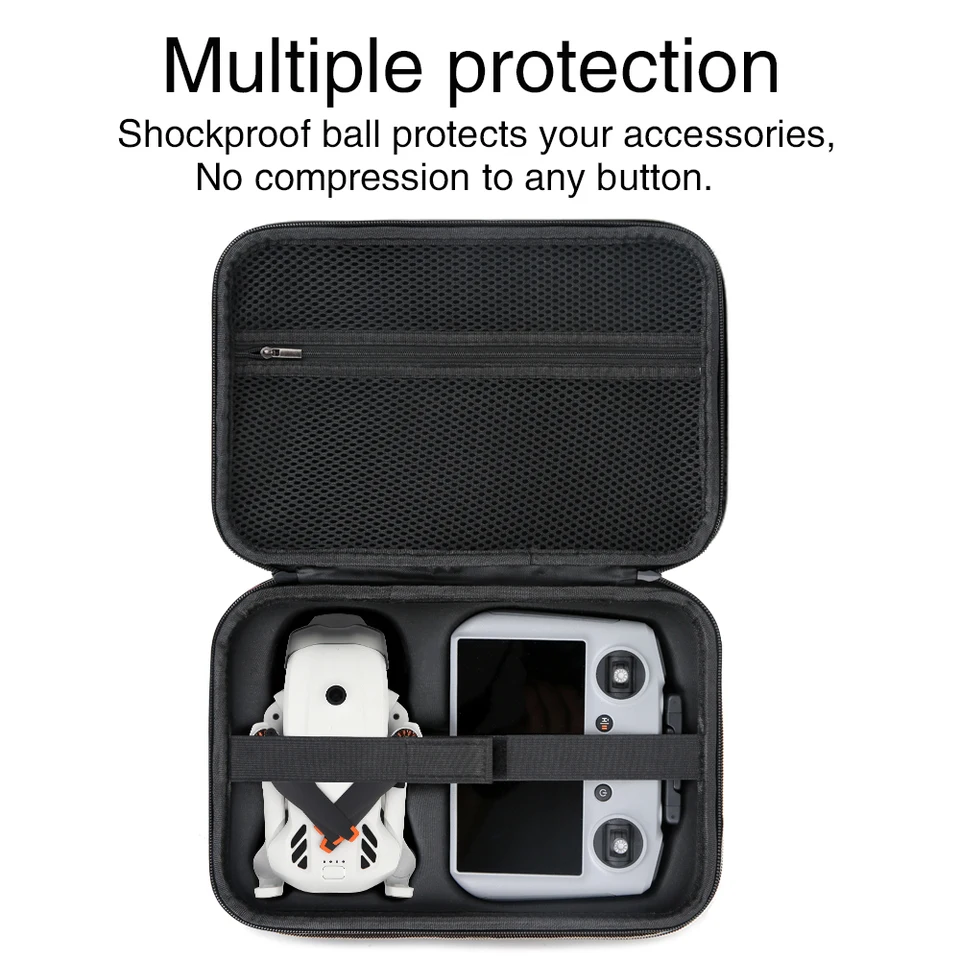 Funda De Transporte Para DJI Lito 1 Y X1 – Bolsa De Hombro Con Interior EVA, Organizador Para Dron, Control Remoto Y Accesorios