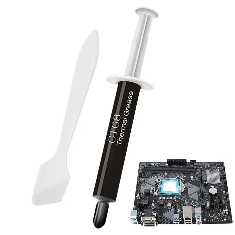 

1g 2g 4g CTG8 mini Thermal Paste GPU Computer Radiator CPU Processor 12.8W/mk Silicone Grease Thermal Paste
