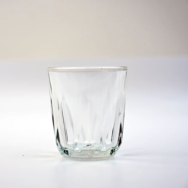 

Creative - Glass Cups: Ideal for Whiskey, Juice & More - Elevate Your Table Setting with Translucent Elegance