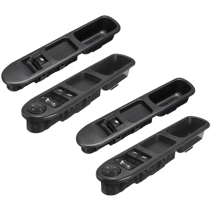 

Authentic 4Pcs Driver Side + Passenger Side Electric Power Window Control Switch For 207 2007-2015 6554QC 6490HQ 6554HJ