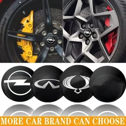 4pcs 56mm Car Wheel Center Hub Cap Rim Cover Emblem Stickers for Renault Porsche Toyota Nissan Buick Volvo Ford Mazda Audi mini