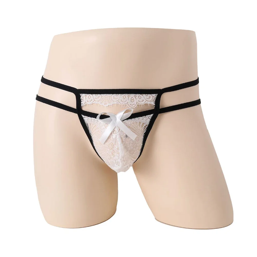 ملابس داخلية للرجال شفافة من الدانتيل على شكل حرف gstring ، ملابس داخلية قصيرة على شكل حرف T ، سراويل داخلية مفتوحة للمؤخرة ، سراويل داخلية مجوفة ، ملابس داخلية مثيرة