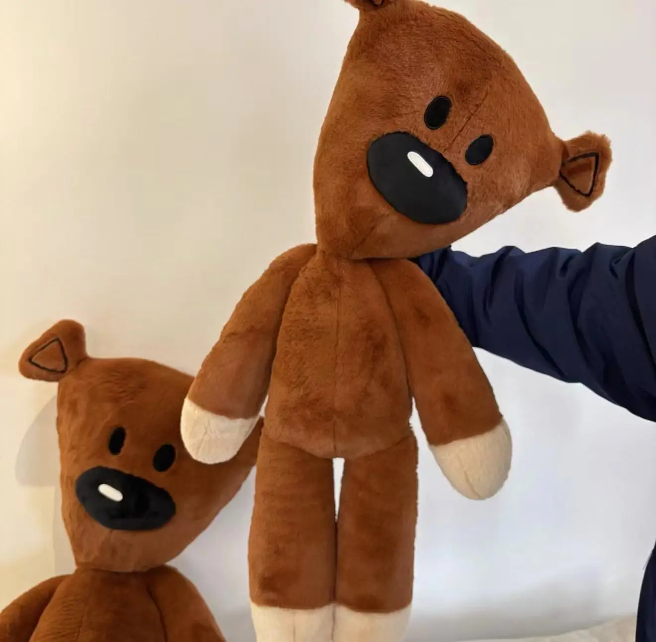 Hochwertiger Lustiger Großer Mr. Bean Teddybär Plüschtier Komödie Cartoon-Filmfigur Niedliches Tier Baby Stoffpuppe Weiches Kissen Deko – Detail 6