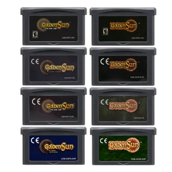 

GBA gGolden Sun Series Game Cartridge 32 Bit Video Game Console Card Golden Sun The Lost Age for GBA/NDS