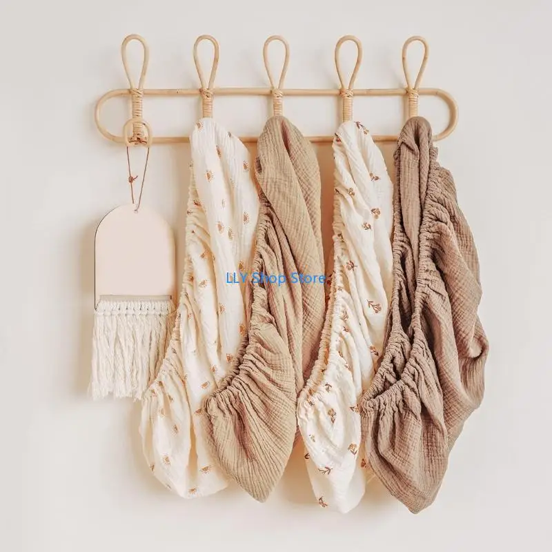 T8UD المجهزة سرير ورقة مطبوعة المجهزة ورقة ل حمالات سلة وسادة المجهزة ملاءات سجادة لتغيير الحفاض غطاء سرير طفل حماة #3