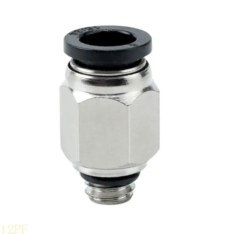 12PF Reliable Miniature Quick Connectors Pneumatic Fitting Adapter Suitable For Enhances Airflows In Small Mechanical Setups