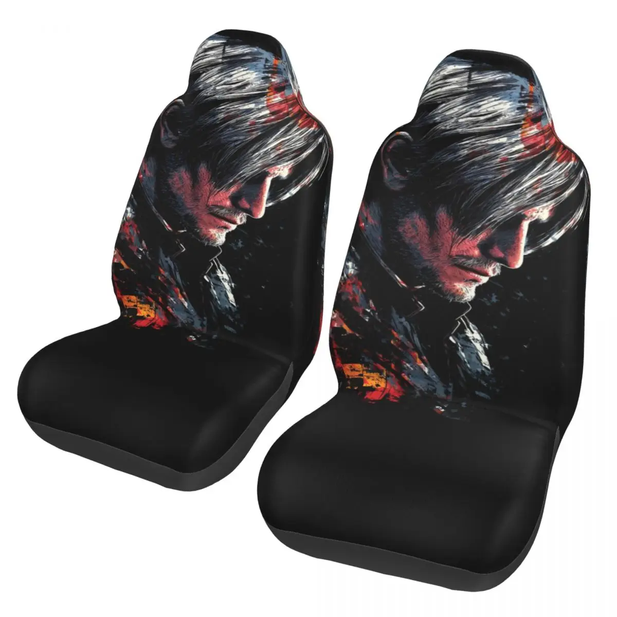 

Leon Kennedy Resident Requiem Eviled Universal Car Seat Cover Protector Suitable For All Kinds Models Seat Covers Accessories
