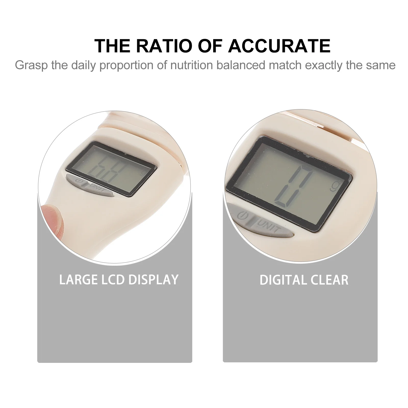 

1Pcs Digital Scale Spoon Electronic Pet Food Measuring Spoon for Kitchen Cat Food Butter Flour Cream Tea Spices Multifunctional