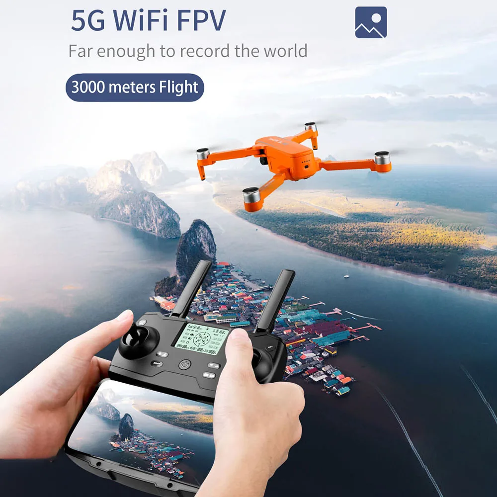 2024 New X17 GPS 5G Drone with Camera 6K Headless mode Brushless Foldable Remote Control FPV Drones Quadcopter RTF 28min Flight