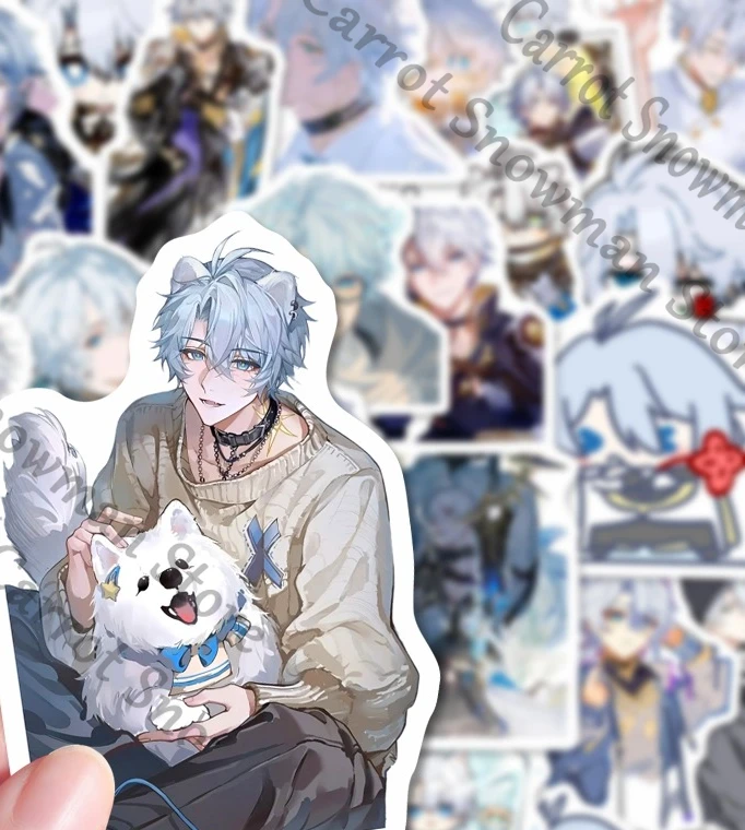 

Honkai: Star Rail Phainon Anime Decal Paster Sticker Tags Drawing Student School Stationery Cospaly Cartoon Decorate Scrapbook