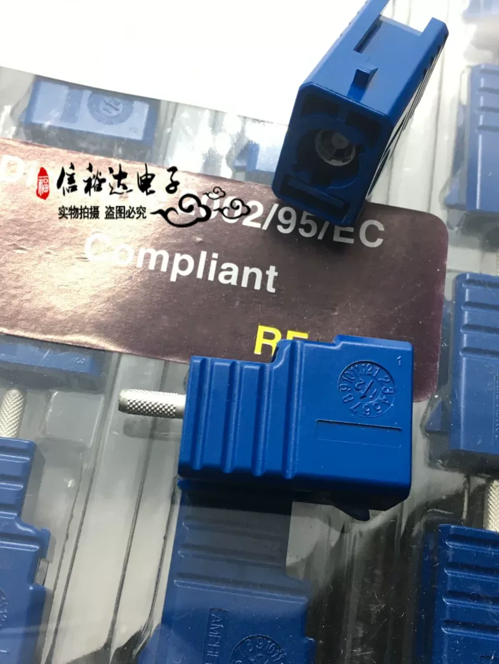 Original new 100% car antenna female plug FAKRA-C female socket SMB coaxial connector RG174