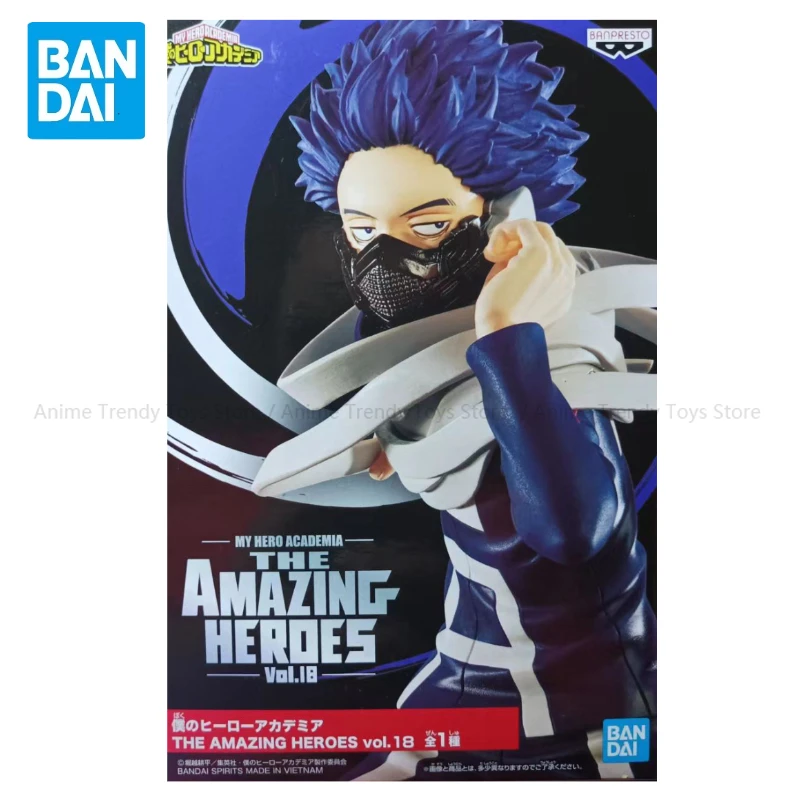 W magazynie Banpresto My Hero Academia Shinso Hitoshi The Amazing Heroes (tom. 18) Oryginalna figurka anime Model kolekcjonerski Zabawka WY