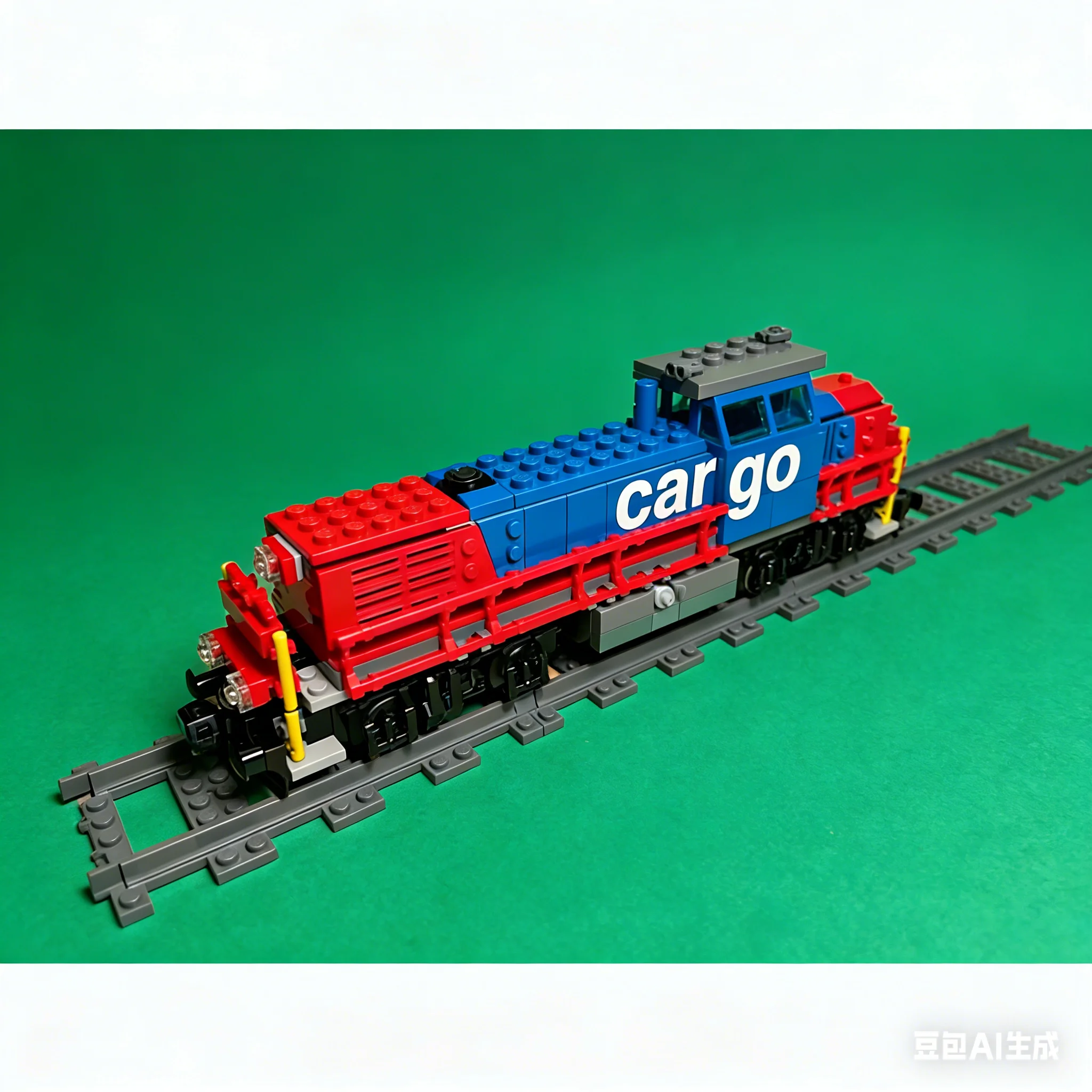 

Train Series MOC Building Blocks Swiss Diesel Locomotive AM843 - SBB Blue Cat With Motor Assemble Bricks, Puzzle Toys Xmas Gifts