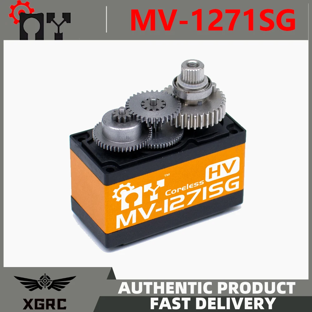 OverShoot MY Servo MV-1271SG 7.4V 25KG Titanium Gears Coreless Standaard Digitale Servo Savox 1271SG Voor Helikopter Rc onderdelen