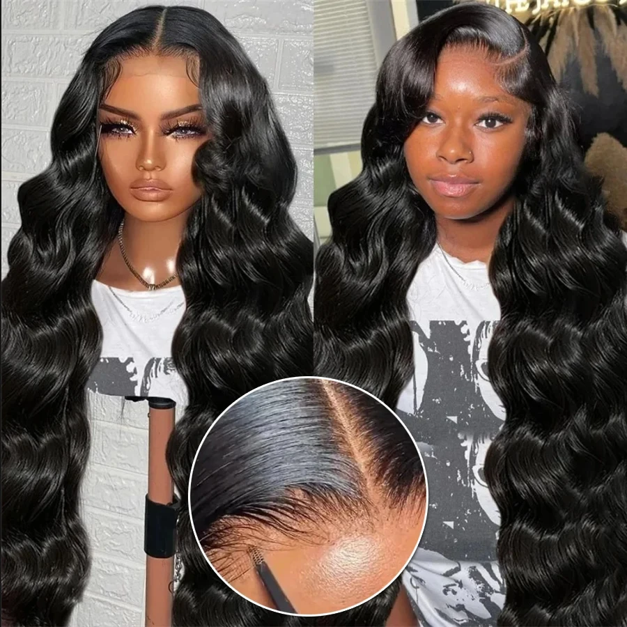 30 32 Inch Body Wave 4X6 5X5 Ready To Go Glueless Wig 100% Human Hair Wig Brazilian Wig For Women On Sale