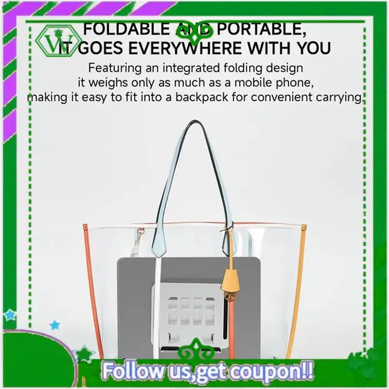Reliable-Aluminum Tablet Stand Holder For Desk Dual Rod Support Tablet Holder Adjustable Riser Applicable To 4-12.8Inch