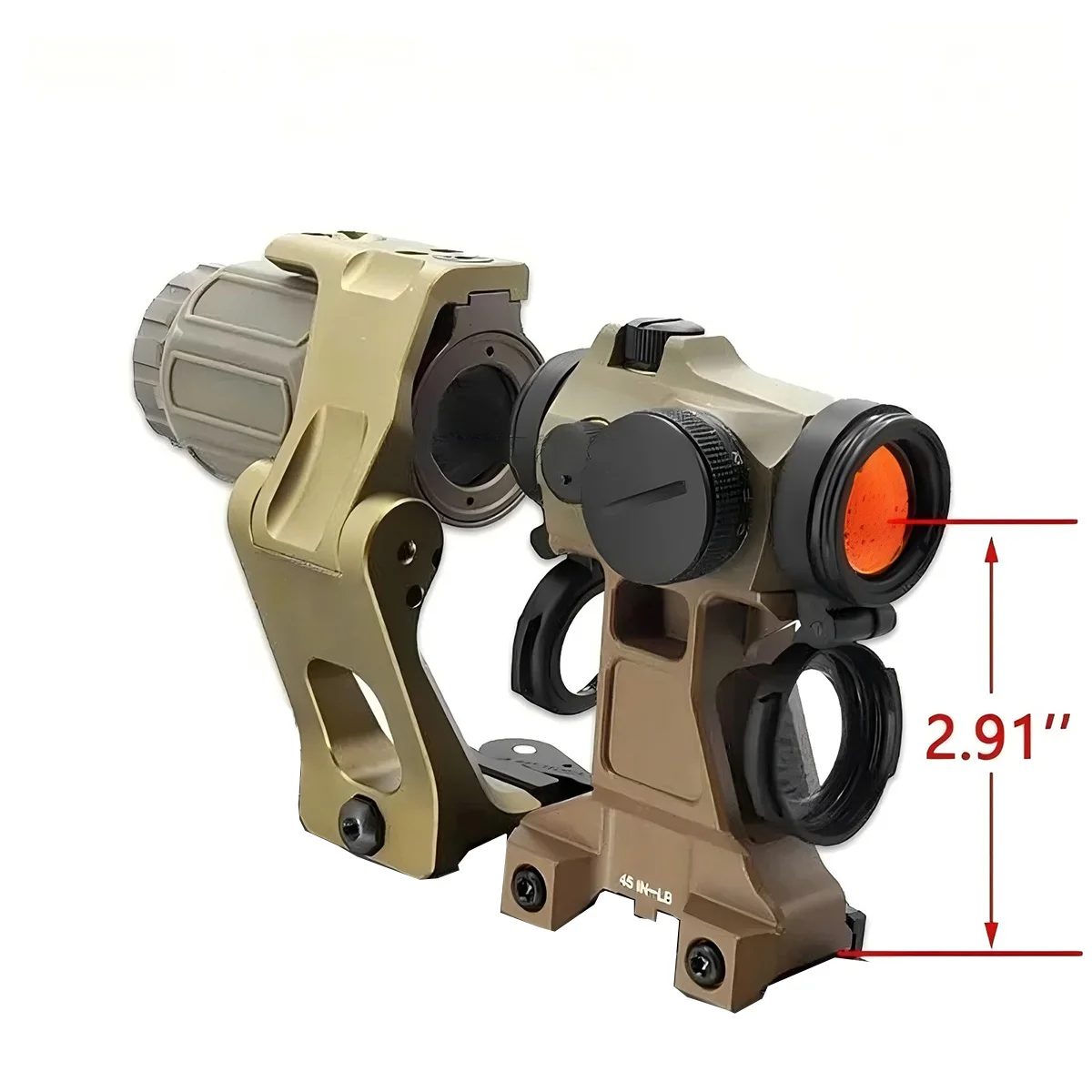 

Тактическое крепление UNITY FTC 2,91 для прицела T01 T02 Red Dot EOTECH G33 G43 G45, фиксированная 3-кратная 5-кратная лупа, охотничьи крепления с приподнятой базой