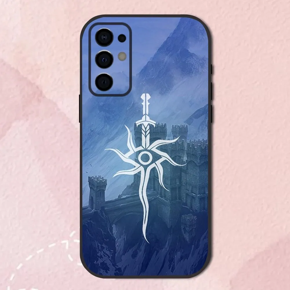 Dragon A-Age Inquisition Game Phone Case For Samsung S24,S21,S22,S23,S30,Ultra,S20,Plus,Fe,Lite,Note,10,9,5G Black Soft Shell