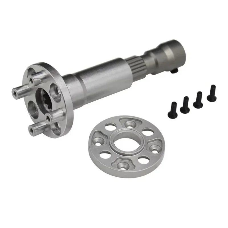 HR Heavy Duty Splined Star Drive Center Front Drive Shaft Assembly with Planetary Gear Housing for Traxxas UDR