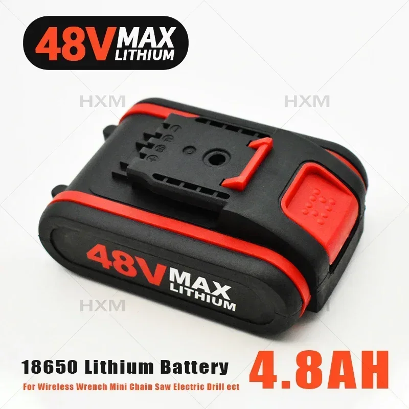 Newly 24V 48V 88V 18650 Lithium Battery 4800mah Electric Tools Battery for Wireless Wrench Mini Chain Saw Electric Drill Ect