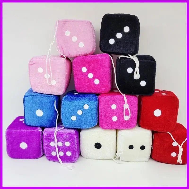 R9CC Car Pendant Dices New Year Auto Decoration for Adults On Car Rear View