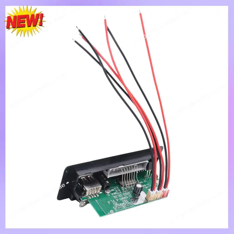 T24C 50 واط مكبر للصوت DIY وحدة الصوت الرقمية المنزلية USB لمكبر الصوت يدوي البلاستيك الأسود