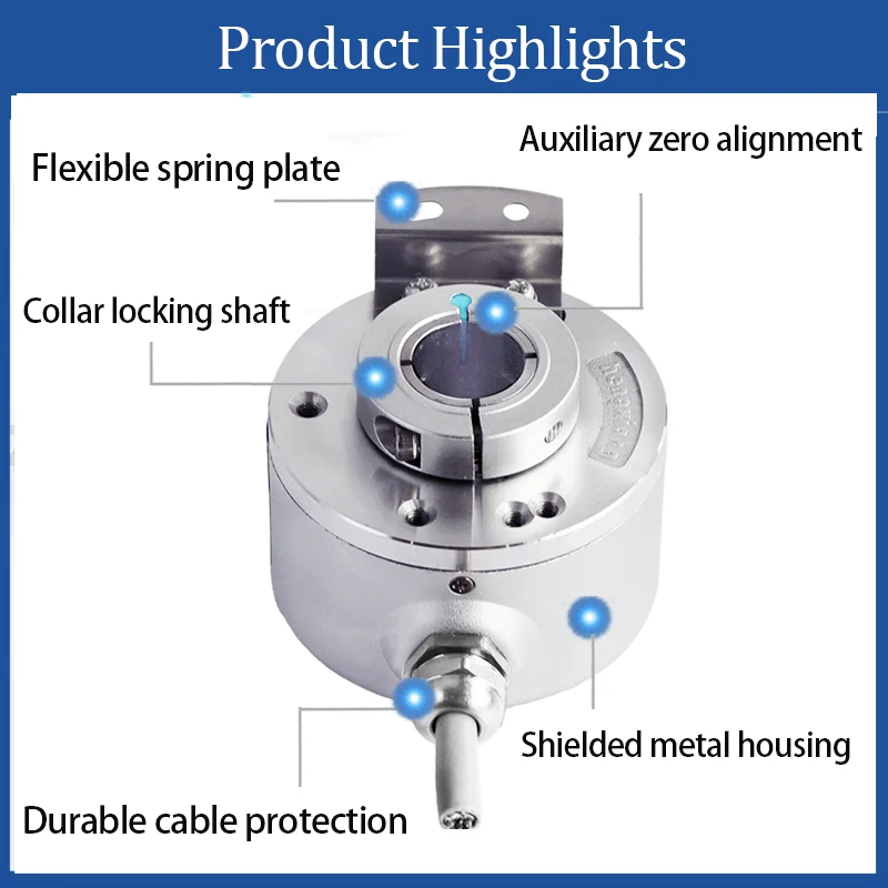 Hengxiang K50-D2E88B10 Rotary Encoder Replacement for ITD 20 4 Y 107 88 H BX D1SA7 S 10 23040P/R Resolution IP65 Protection Clas