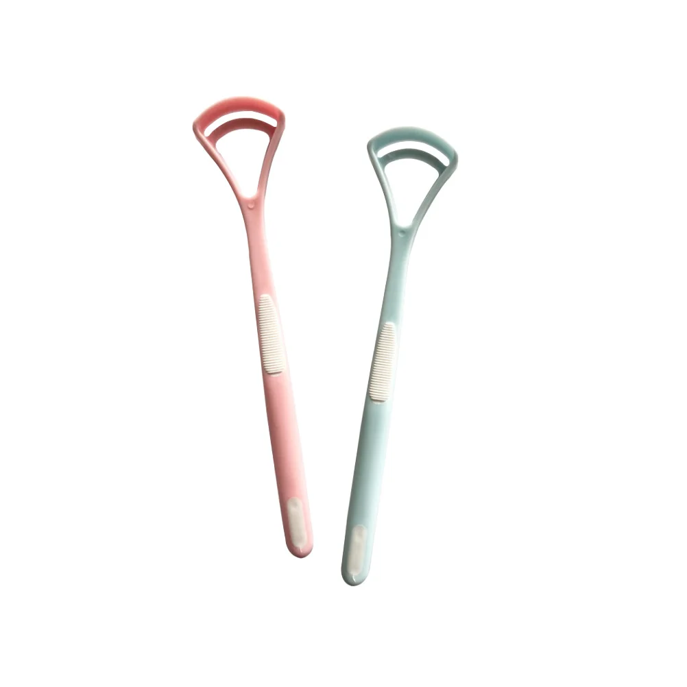 

10Pcs Tongue Scraper Brush Premium Stainless Steel Tongue Cleaner for Fresh Breath Oral Health Care Tool Portable Travel