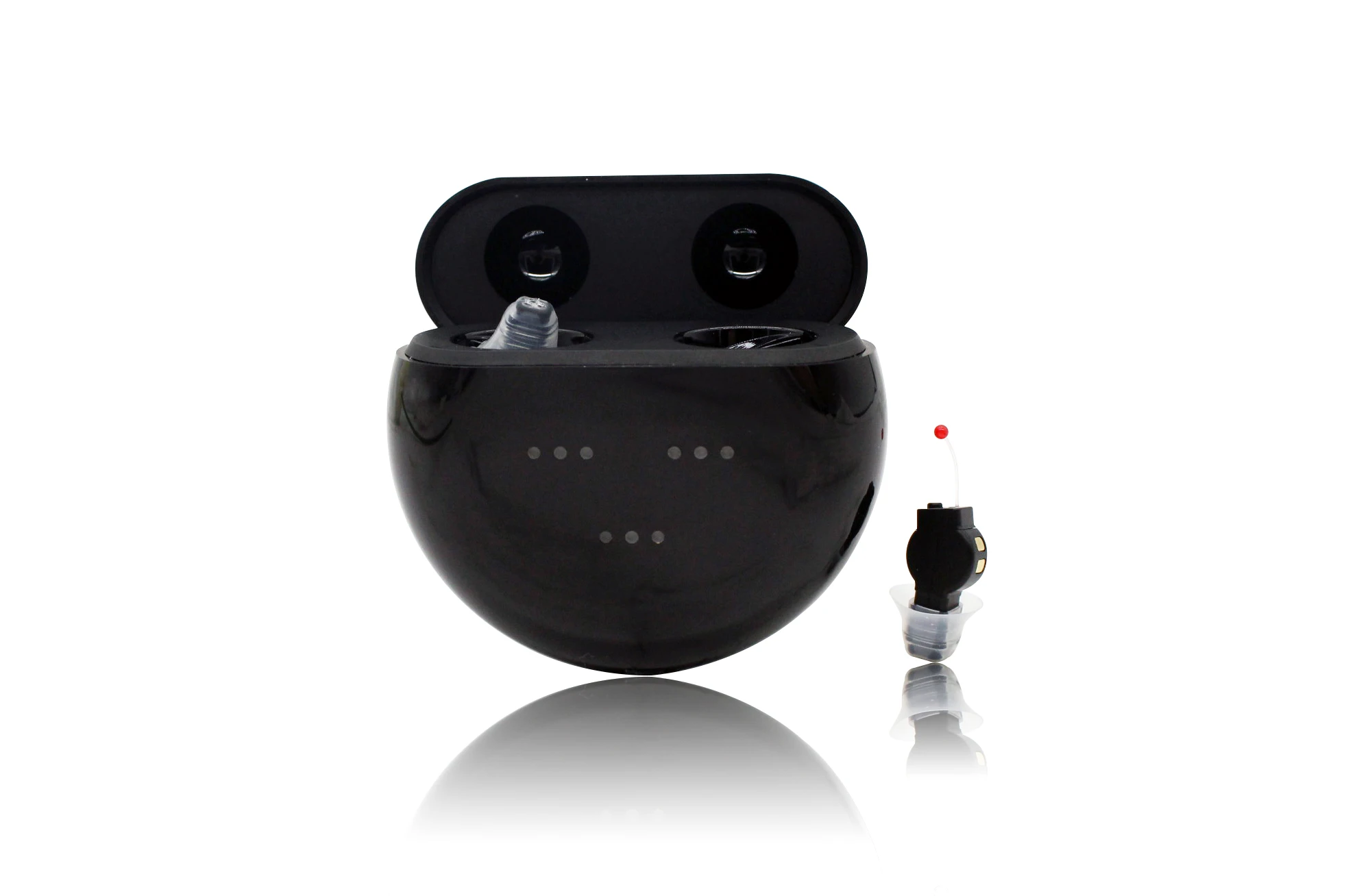 2025 Mini Rechargeable CIC Invisible Hearing Aids Super Invisible 4-Channel Cost Effective 1 Year Warranty For Deaf Elderly New