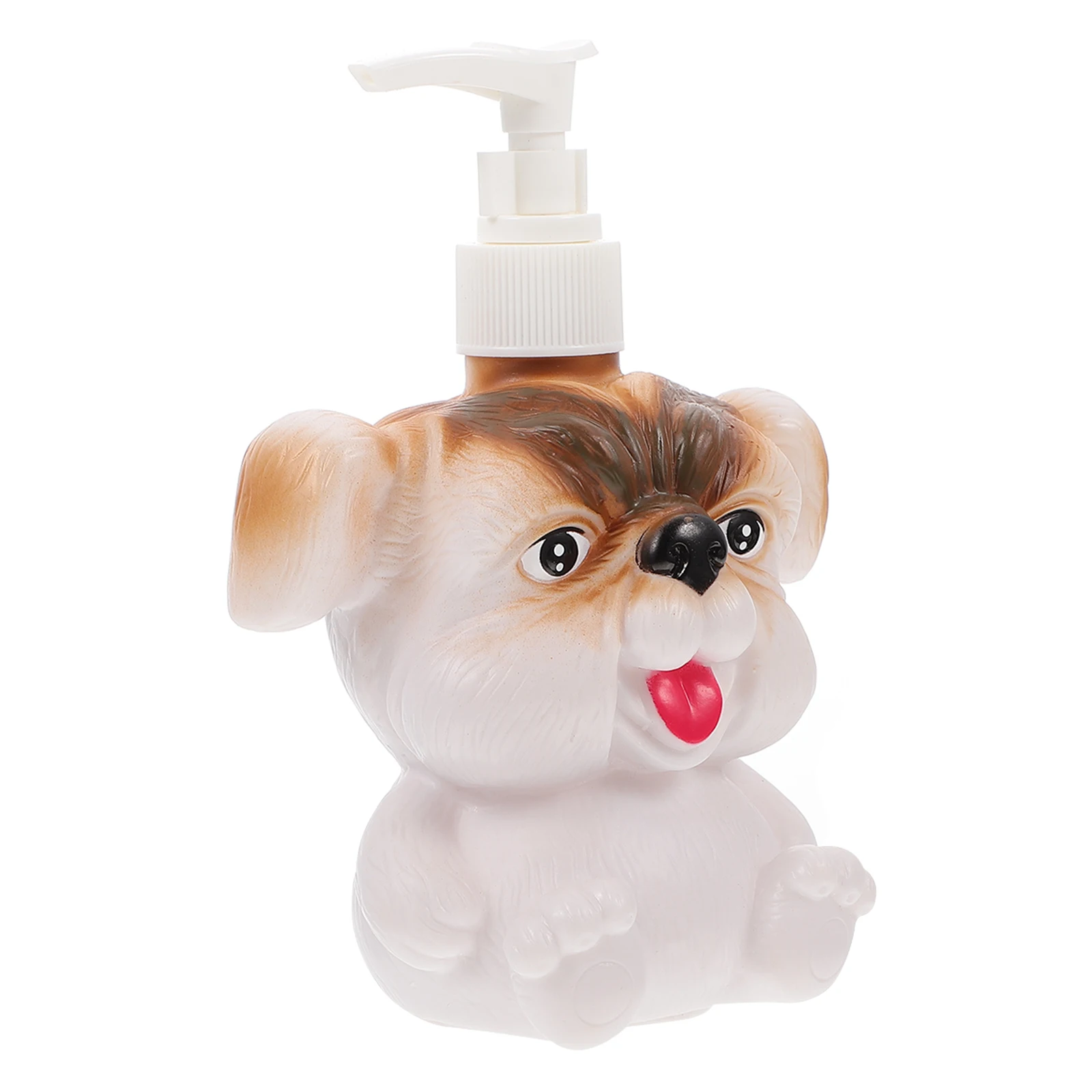 1Pc Handy Pressing Bottle Cute Dog Design Refillable Shampoo Sub Container For All Occasions