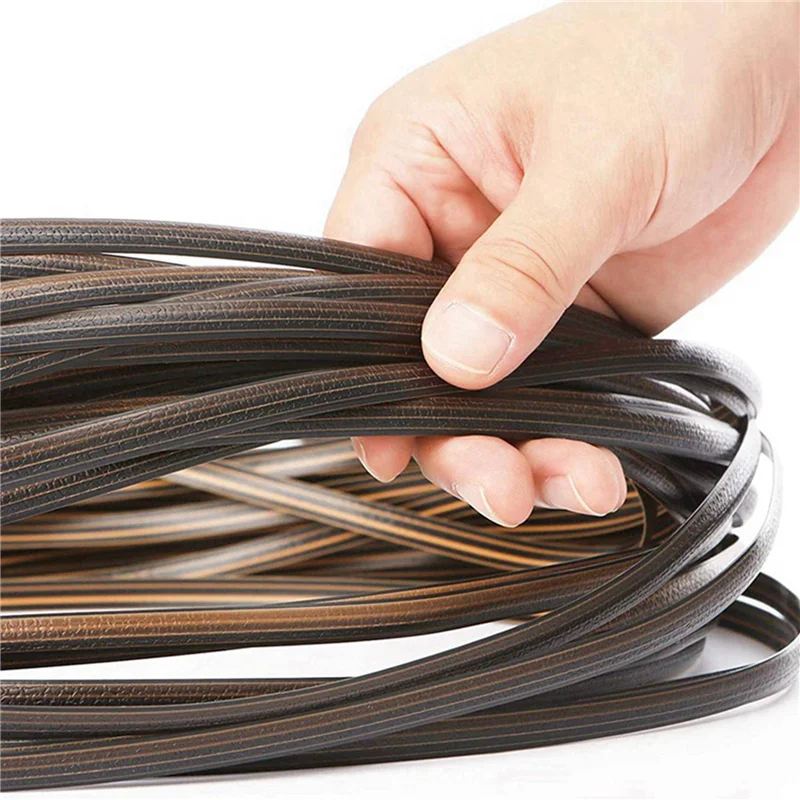 4X Korb-Reparaturset, Kunststoff-Rattan für Terrassenstuhl-Reparatur, flacher Korbmöbel-Reparatur-Ersatz-BAAQ