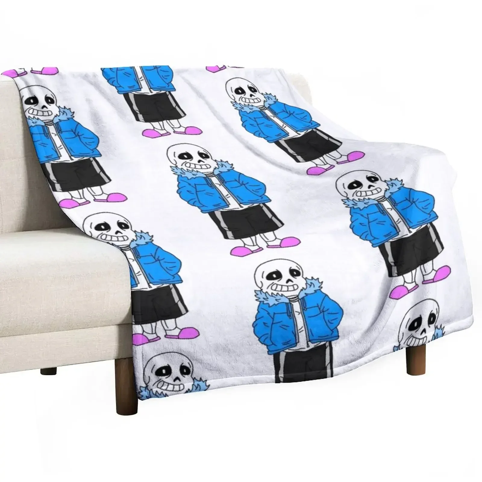 UNDERTALE - Sans Throw Blanket Summer Multi-Purpose Shaggy Blankets