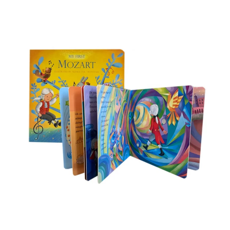 custom Children Sounds Book Printing with Buttons Education Music Book for Kid Learning Books Printing