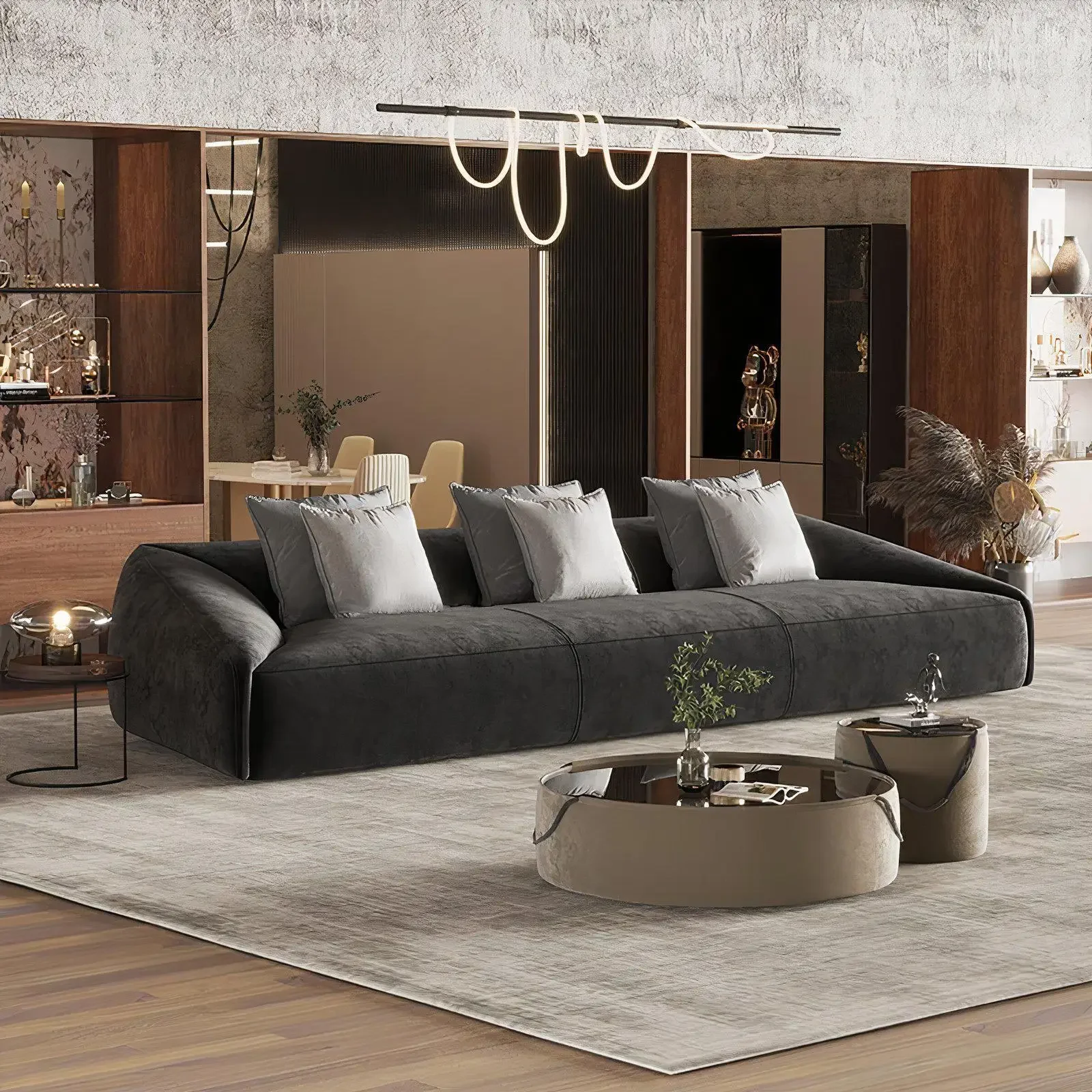 Designer New Arrival Sofa Fancy Modern Luxury Italian Lounge Sofa Home Hotel Canape Salon De Luxe Living Room Furniture