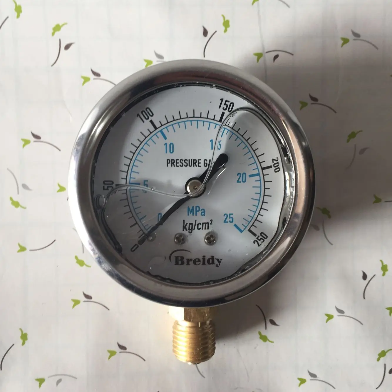 Shock resistant pressure gauge, seismic resistant YN60, radial oil pressure gauge, hydraulic gauge, YN-0.4/6/10/2.5/25/40/MPA