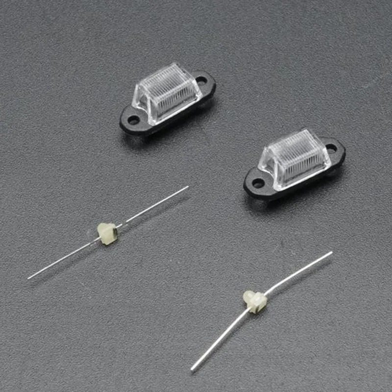 2pcs LED Simulation Width Indicator Light Side Lights for 1/14 Tamiya RC Truck SCANIA 770S R620 VOLVO BENZ Arocs MAN TGX Car