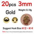 Golden 3o0 20pcs