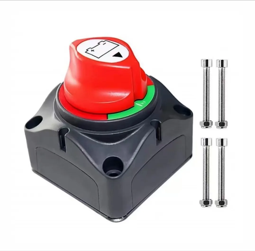 مفتاح مشترك لقطع الطاقة لبطارية السيارة النحاسية، جزء تعديل السيارات، مفتاح الطاقة عالي التيار #5