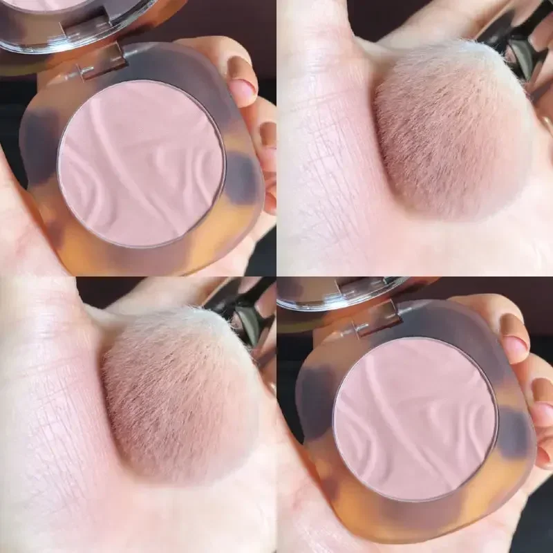 JOOCYEE Amber Blush Palette Lasting and Easy To Apply Cheeks Brightening Contour Finishing Natural Peach Korean Makeup