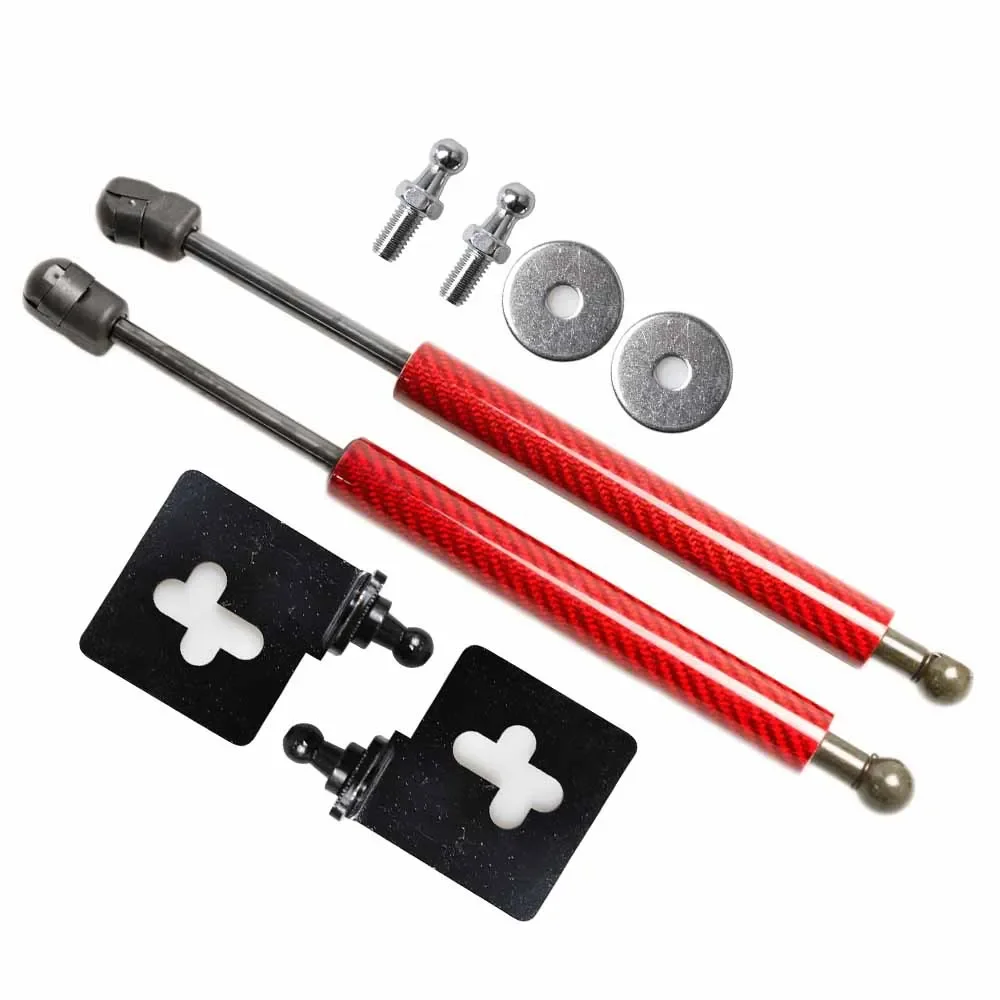 Hood Bonnet Gas Struts for HONDA CRV CR-V 1995-2001 RD1 RD2 RD3 Lift Support Gas Spring Damper Carbon Fiber Shock Car Styling
