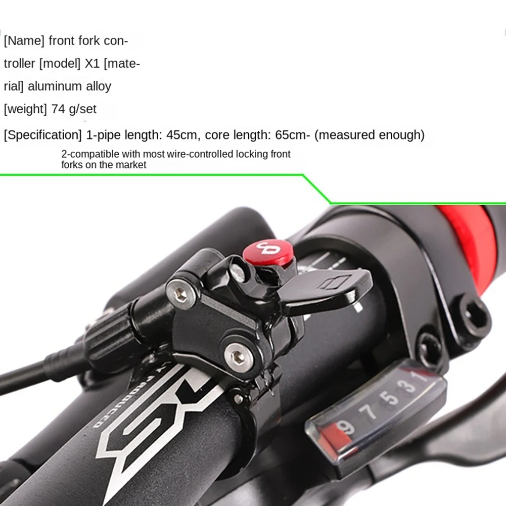 MTB Bike Dropper Seatpost Bike reggisella contagocce Remote per 22.2mm bici e bici da strada manubri accessori per biciclette