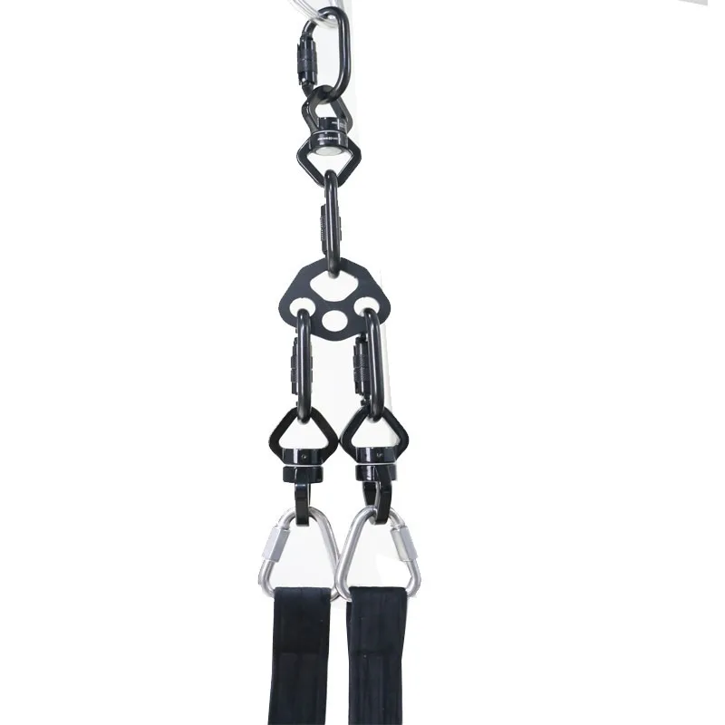 For Acrobatic Props Special Leather Hanging, High-altitude Sling Belt Double Loop